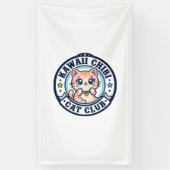 Kawaii Chibi Kat Kat Moeder Cadeau Idee - Kawaii C Spandoek (Verticaal)