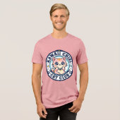 Kawaii Chibi Kat Kat Moeder Cadeau Idee - Kawaii C Tri-Blend Shirt (Voorkant volledig)
