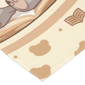 Kawaii Chibi Koala Adventure Table Runner Korte Tafelloper (Hoek)