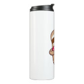 Kawaii Chibi Sloth Hugging Heart � Cute Adorable S Thermosbeker (Gedraaid links)