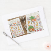 Kawaii chibi stickerpak vel rechthoekige sticker (Envelop)