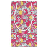 Kawaii Child Pattern met Cute Doodles 2 Klein Cadeauzakje (Voorkant)