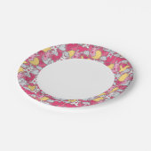 Kawaii Child Pattern met Cute Doodles 2 Papieren Bordje (Gekanteld)