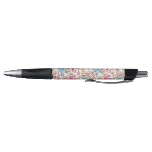 Kawaii Child Pattern met Cute Doodles 2 Pen (Bodem)