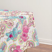 Kawaii Child Pattern met Cute Doodles 2 Tafelkleed (Voorbeeld)