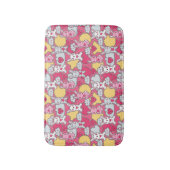 Kawaii Child Pattern met Cute Doodles Badmat (Voorkant Verticaal)