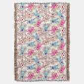 Kawaii Child Pattern met Cute Doodles Deken (Voorkant Verticaal)