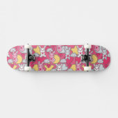 Kawaii Child Pattern met Cute Doodles Persoonlijk Skateboard (Horizontaal)