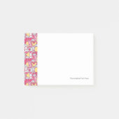 Kawaii Child Pattern met Cute Doodles Post-it® Notes (Voorkant)