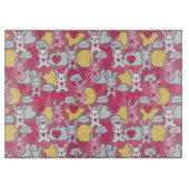 Kawaii Child Pattern met Cute Doodles Snijplank (Voorkant)