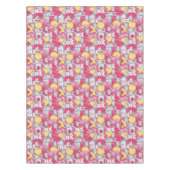 Kawaii Child Pattern met Cute Doodles Tafelkleed (Voorkant)