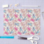 Kawaii Child Pattern met Cute Doodles Tissuepapier (Craft)
