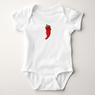 Kawaii Chili Pepper Diva Aangepast Romper