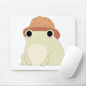 Kawaii Chilling Frog Gift Muismat (Met muis)