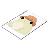 Kawaii Chilling Frog Gift Notitieboek (Linkerzijde)