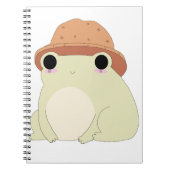 Kawaii Chilling Frog Gift Notitieboek (Voorkant)
