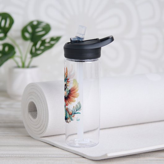 Kawaii Chinese Knoop Dragon Water Fles (Links)