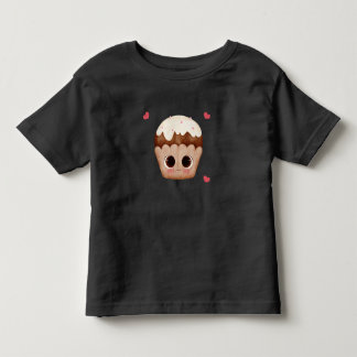 Kawaii Chocolade Cupcake Peuter T-Shirt