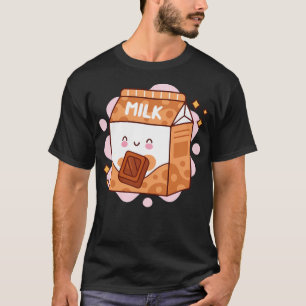 kawaii-chocolademelk t-shirt