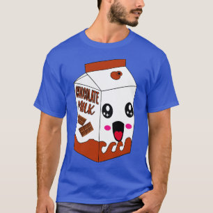 Kawaii chocolademelk t-shirt