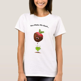 Kawaii Chocolate Bedekte Aardbei en Snoep T-shirt