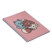 Kawaii Chocolate Milk Cat – Cozy Drink & Cuteness  Notitieboek (Rechterzijde)