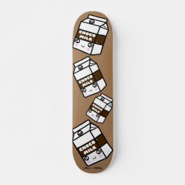 Kawaii Chocolate Milk Sweet Dairy Design Girl Persoonlijk Skateboard