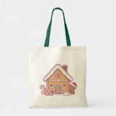 Kawaii Christmas House Tote Bags Tote Bag (Voorkant)