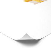 Kawaii Christmas kitten in Santa Hats T-Shirt Perfect Poster (Hoek)