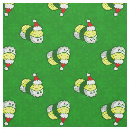 kawaii christmas tamago sushi santa snowflake stof
