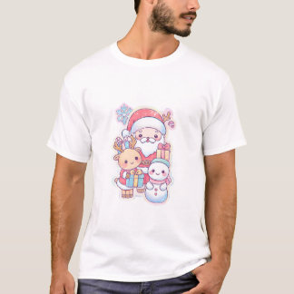 “Kawaii Christmas Trio” T-shirt