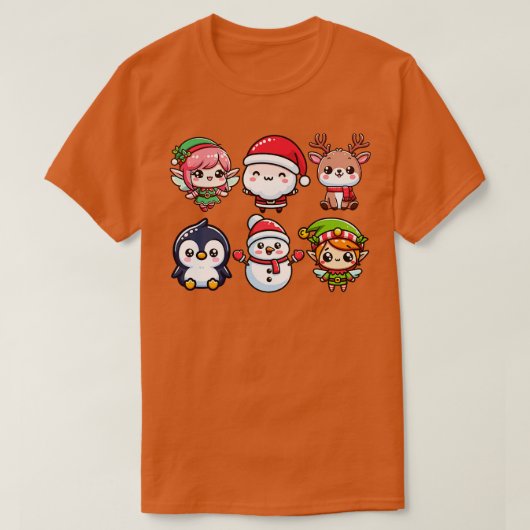 Kawaii Christmas TShirt 1 (Design voorkant)