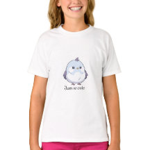 Kawaii Chubby Bird T-Shirt | Japanse Esthetiek