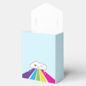 Kawaii Cloud and Rainbow Gift Box Bedankdoosjes (Geopend)