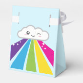 Kawaii Cloud and Rainbow Gift Box Bedankdoosjes (Achterkant)