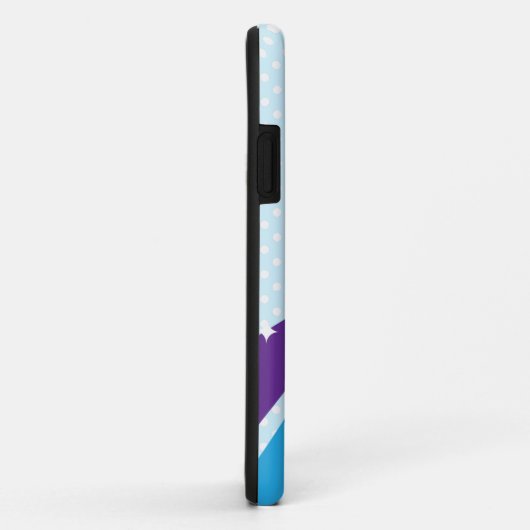 Kawaii Cloud en Rainbow iPhone Case (Achterkant/rechts)