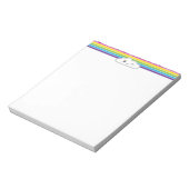 Kawaii Cloud- en regenboognotebooks Notitieblok (Linkerzijde)