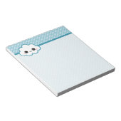 Kawaii Cloud Notitieblok (Schuin)