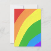 Kawaii Cloud Rainbow Kids Birthday Bedankkaart (Achterkant)