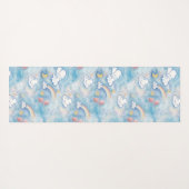 Kawaii Clouds Yoga Mat (Achterkant (horizontaal))