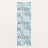 Kawaii Clouds Yoga Mat (Voorkant)