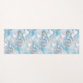 Kawaii Clouds Yoga Mat (Voorkant (horizontaal))