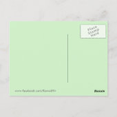 Kawaii Clover Briefkaart (Achterkant)