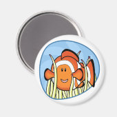 Kawaii Clownfish Magnet (Voorkant / Achterkant)