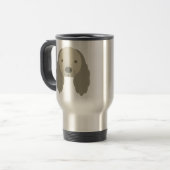 KAWAII COCKER SPANIEL HONDEPIK ZOETE HOND REISBEKER (Voorkant links)