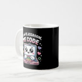 Kawaii Codeer Laptop – Schattige Computerwetenscha Koffiemok (Voorkant links)