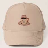 Kawaii Coffee Trucker Pet (Voorkant)