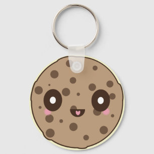 Kawaii Cookies chocoladesnippers Sleutelhanger