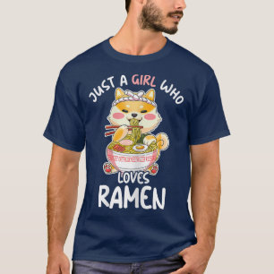 Kawaii Corgi Ramen Cute Puppy Japans Manga Anime T-shirt