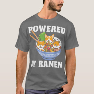 Kawaii Corgi Ramen Schattige Puppy Japanse Manga A T-shirt